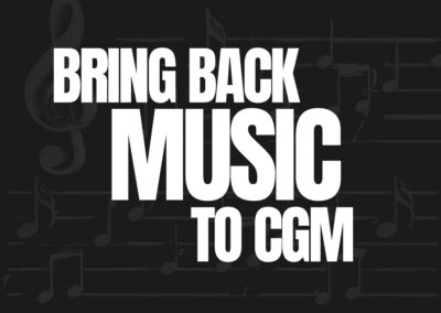 Bring Back Music to CGM